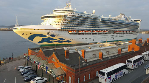 Cobh cruise ship