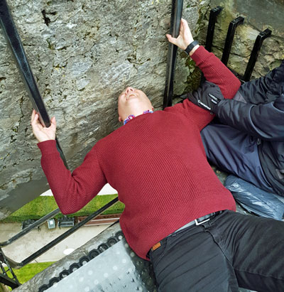 Kissing The Blarney Stone